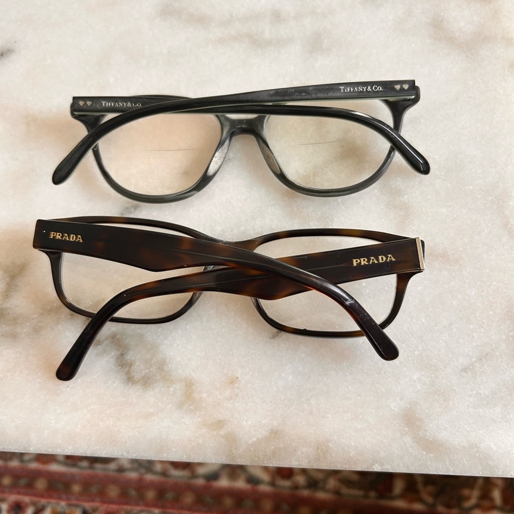 Prada and Tiffany & Co. Eyeglasses Set